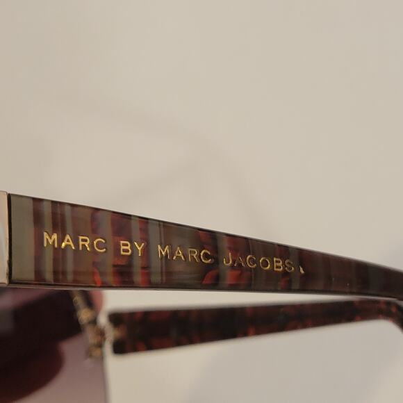 Marc by Marc Jacobs MMJ 241/S rimless shield sunglasses with hard case main image 5